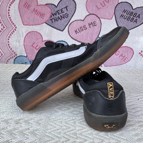 Size 12 - VANS AVE PRO LTD SHOES‎ (FA) BLACK REFLECTIVE main image 9